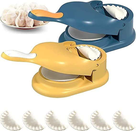 2-in-1 Manual Dumpling Maker & Dough Press Tool 2 colors